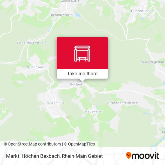 Markt, Höchen Bexbach map