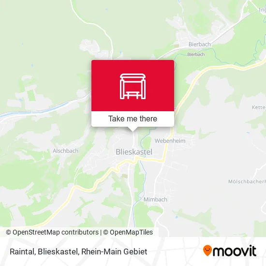 Raintal, Blieskastel map
