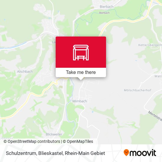 Schulzentrum, Blieskastel map