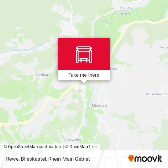 Карта Rewe, Blieskastel