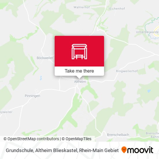 Grundschule, Altheim Blieskastel map