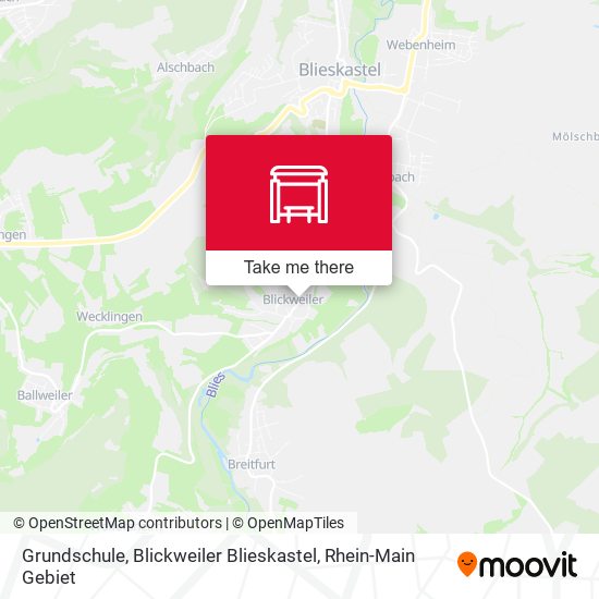 Grundschule, Blickweiler Blieskastel map