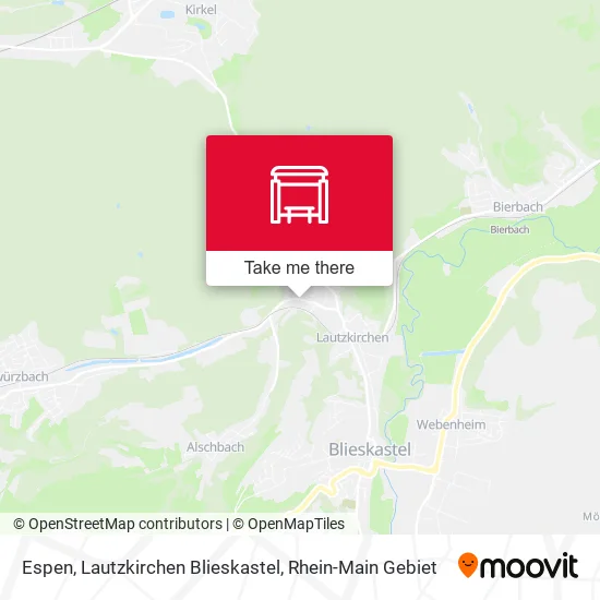 Карта Espen, Lautzkirchen Blieskastel