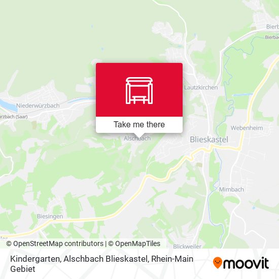 Kindergarten, Alschbach Blieskastel map
