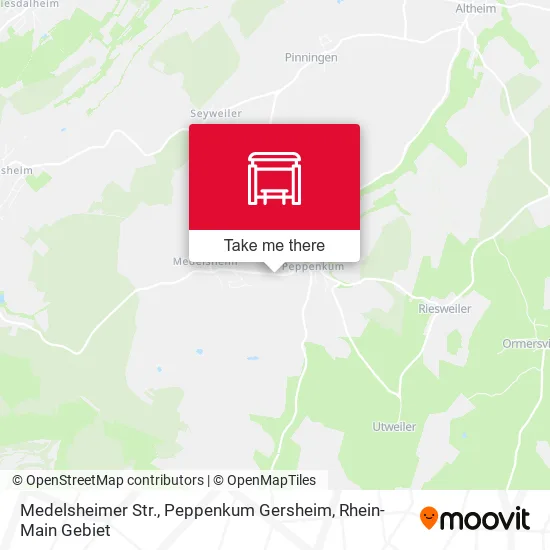 Карта Medelsheimer Str., Peppenkum Gersheim