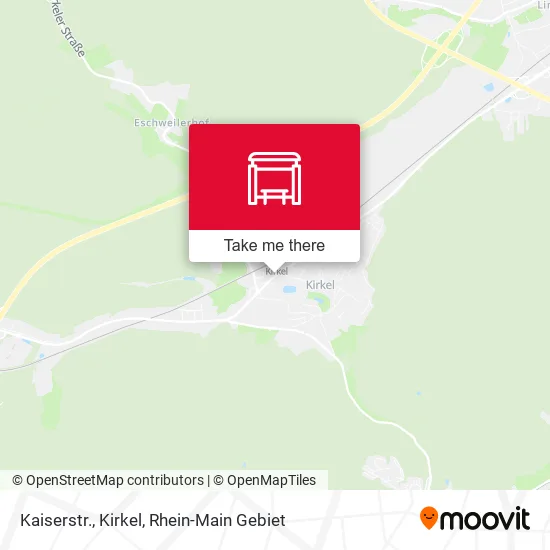 Карта Kaiserstr., Kirkel