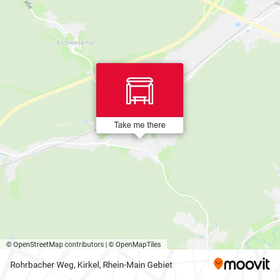 Карта Rohrbacher Weg, Kirkel