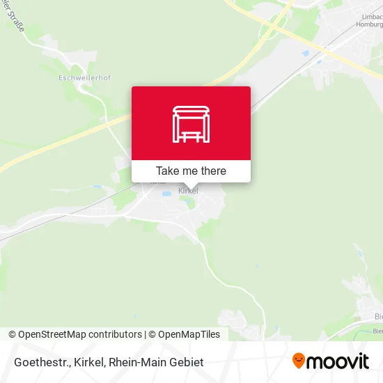 Карта Goethestr., Kirkel