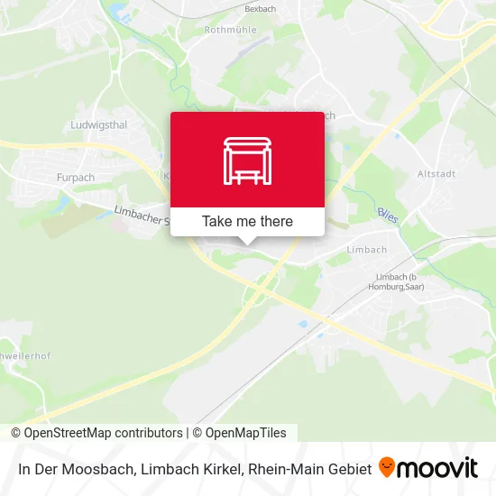 In Der Moosbach, Limbach Kirkel map