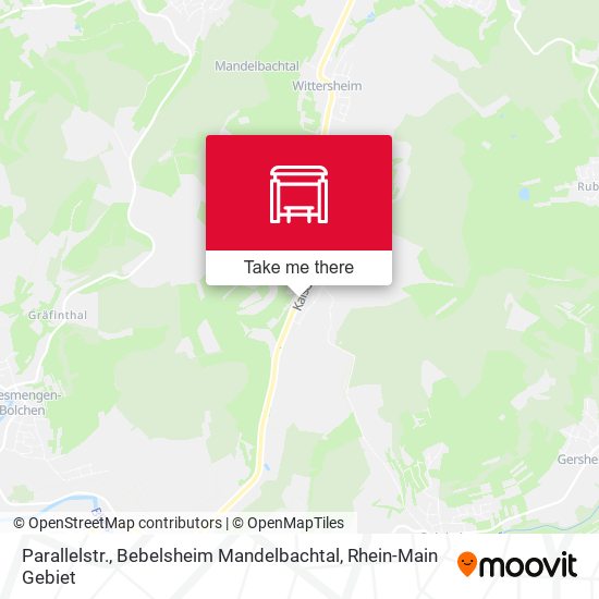Карта Parallelstr., Bebelsheim Mandelbachtal
