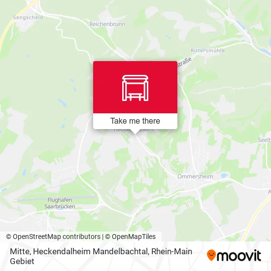 Карта Mitte, Heckendalheim Mandelbachtal