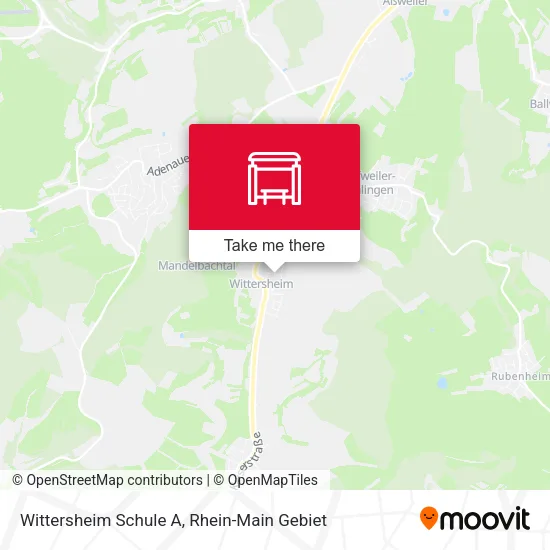 Карта Wittersheim Schule A