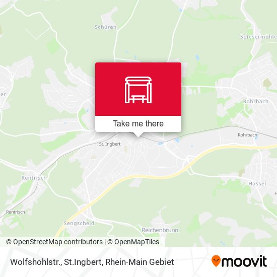 Wolfshohlstr., St.Ingbert map