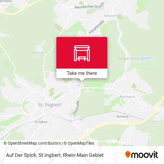 Auf Der Spick, St.Ingbert map