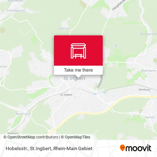 Карта Hobelsstr., St.Ingbert