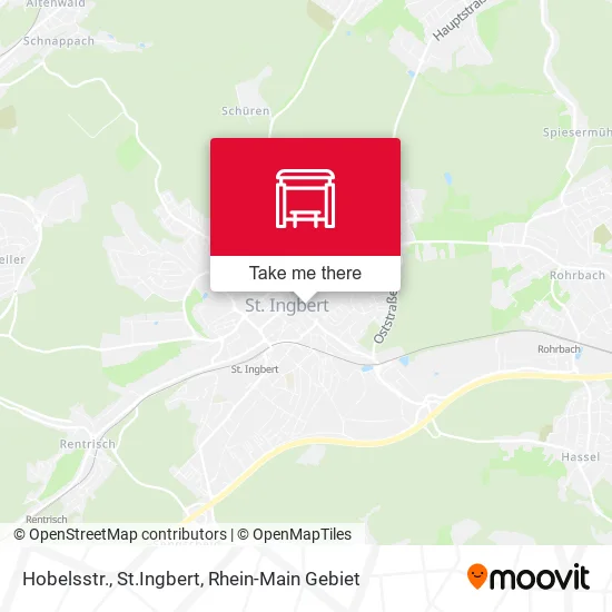 Карта Hobelsstr., St.Ingbert