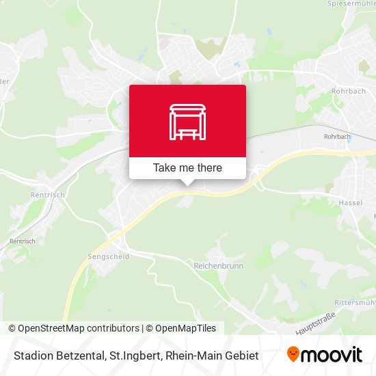 Stadion Betzental, St.Ingbert map