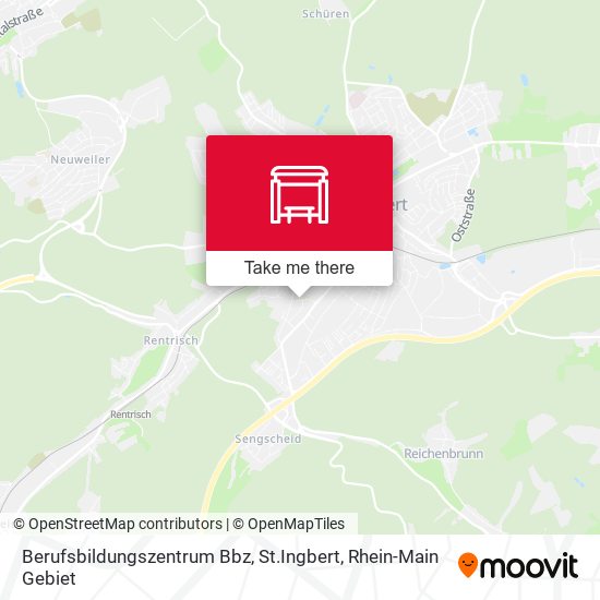 Berufsbildungszentrum Bbz, St.Ingbert map