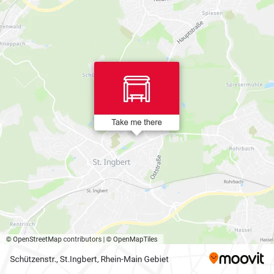 Карта Schützenstr., St.Ingbert