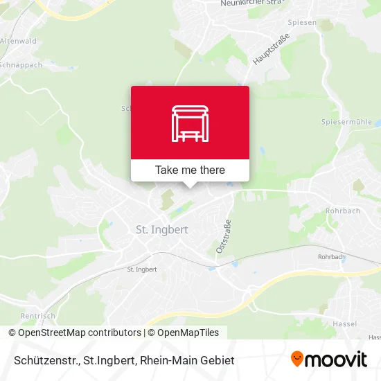Карта Schützenstr., St.Ingbert