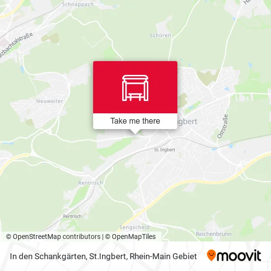 Карта In den Schankgärten, St.Ingbert