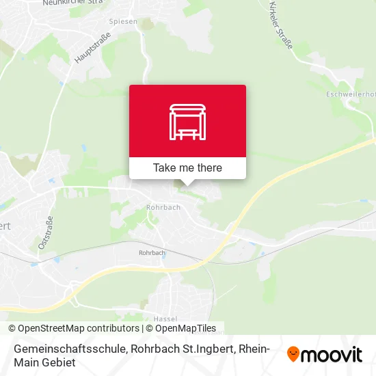 Карта Gemeinschaftsschule, Rohrbach St.Ingbert