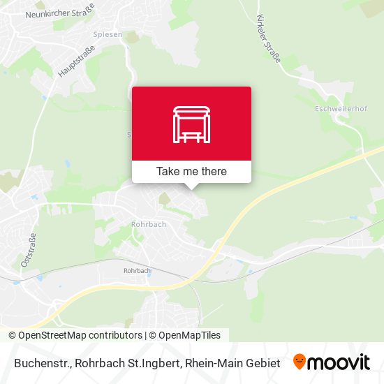 Карта Buchenstr., Rohrbach St.Ingbert