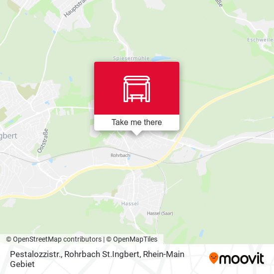 Pestalozzistr., Rohrbach St.Ingbert map