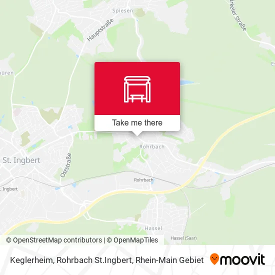 Карта Keglerheim, Rohrbach St.Ingbert