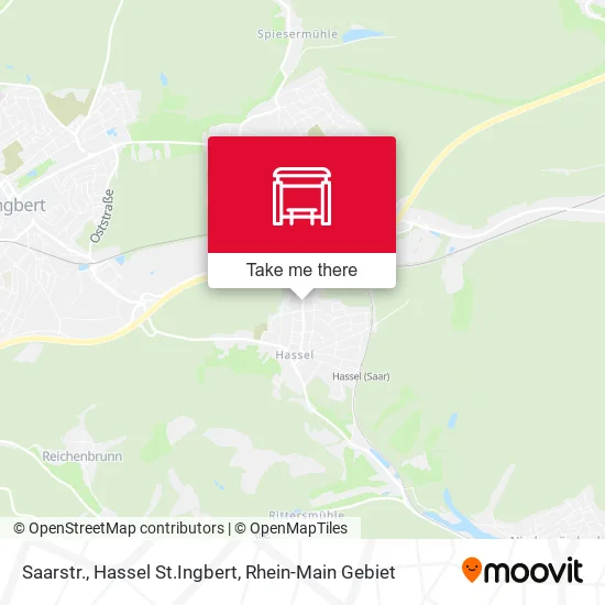 Saarstr., Hassel St.Ingbert map