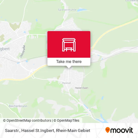Saarstr., Hassel St.Ingbert map