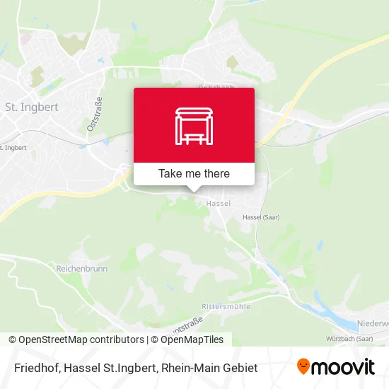 Карта Friedhof, Hassel St.Ingbert