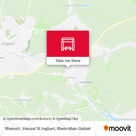 Rheinstr., Hassel St.Ingbert map