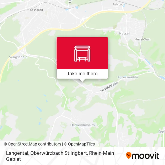 Карта Langental, Oberwürzbach St.Ingbert