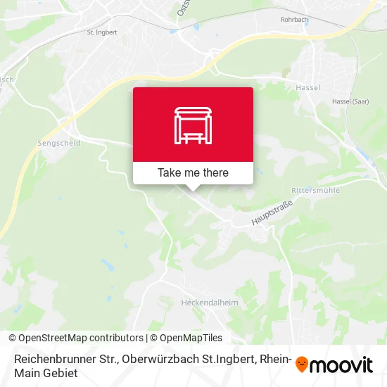 Reichenbrunner Str., Oberwürzbach St.Ingbert map