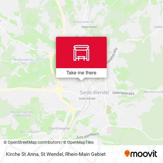 Kirche St.Anna, St.Wendel map