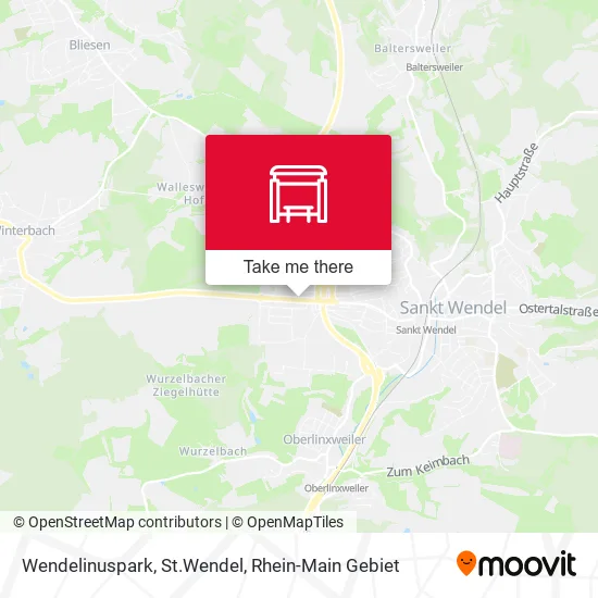 Карта Wendelinuspark, St.Wendel