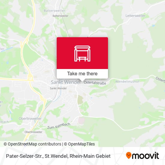 Карта Pater-Selzer-Str., St.Wendel