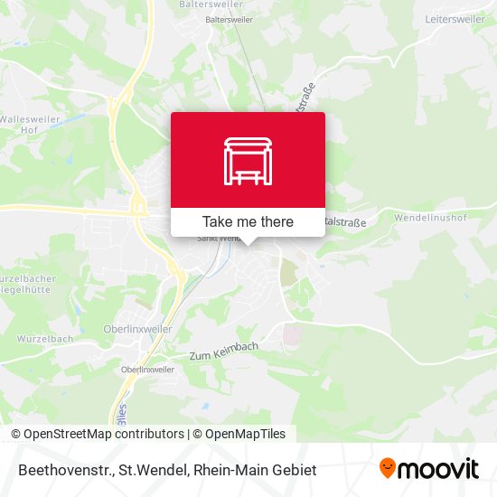 Beethovenstr., St.Wendel map