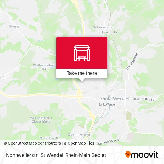 Карта Nonnweilerstr., St.Wendel