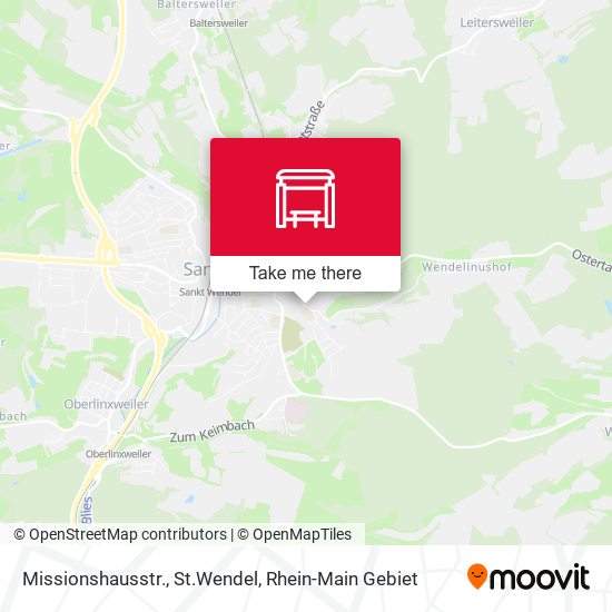 Missionshausstr., St.Wendel map