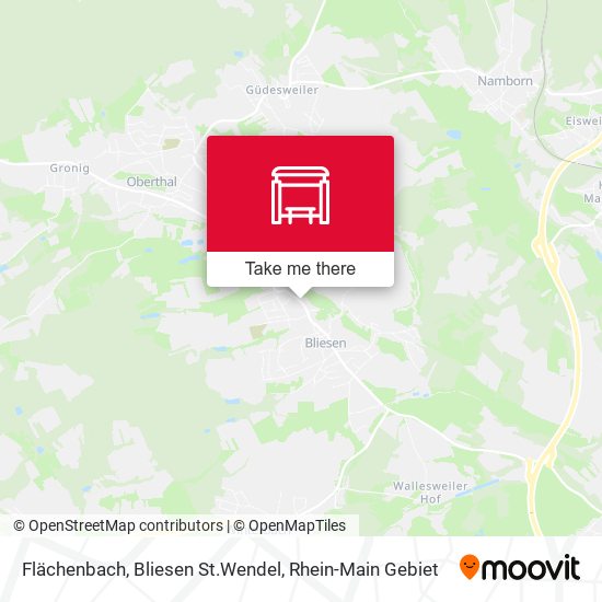 Flächenbach, Bliesen St.Wendel map