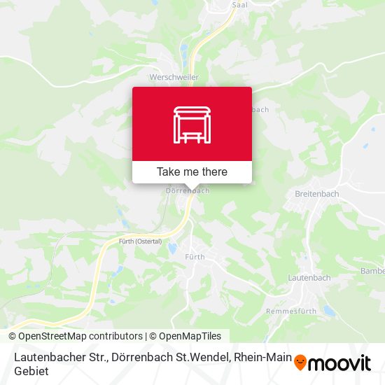 Lautenbacher Str., Dörrenbach St.Wendel map