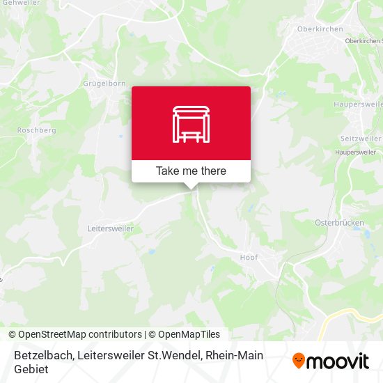Betzelbach, Leitersweiler St.Wendel map