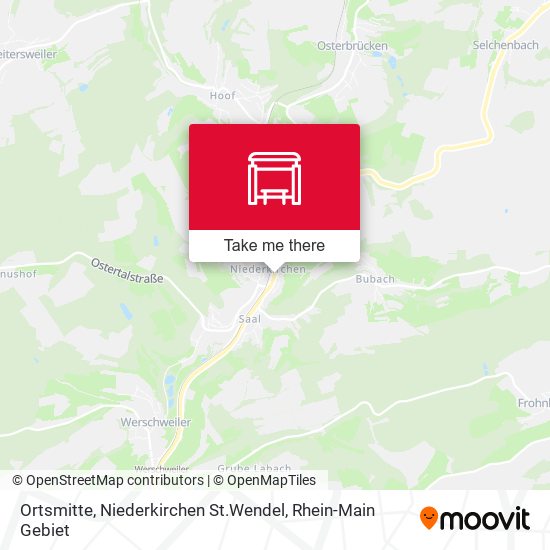 Ortsmitte, Niederkirchen St.Wendel map