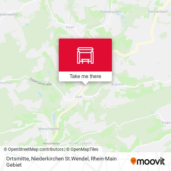 Ortsmitte, Niederkirchen St.Wendel map