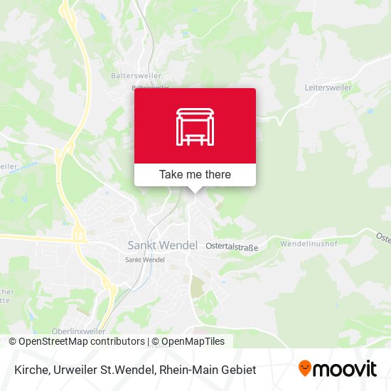Kirche, Urweiler St.Wendel map
