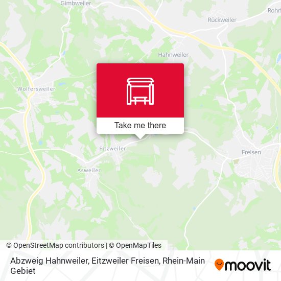 Abzweig Hahnweiler, Eitzweiler Freisen map