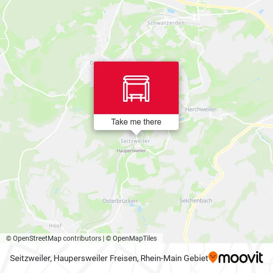 Карта Seitzweiler, Haupersweiler Freisen