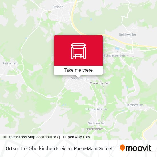 Ortsmitte, Oberkirchen Freisen map